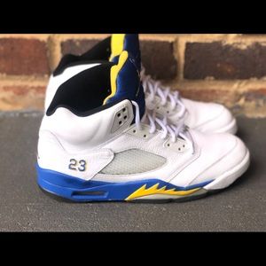 Men’s Air Jordan retro 5 laney size 10